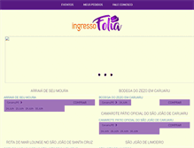 Tablet Screenshot of ingressofolia.com.br
